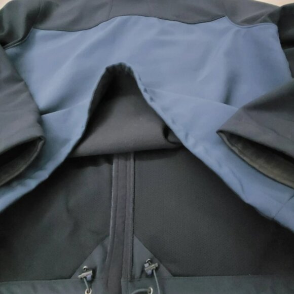 The North Face Slate Blue Zip Up Jacket XL Mens Navy and Blue Excellent - Picture 4 of 8